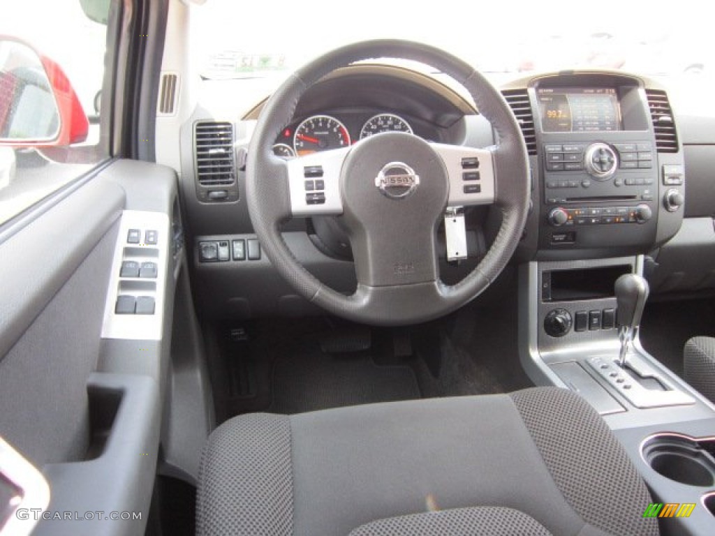 2010 Nissan Pathfinder SE 4x4 Graphite Dashboard Photo #52672690
