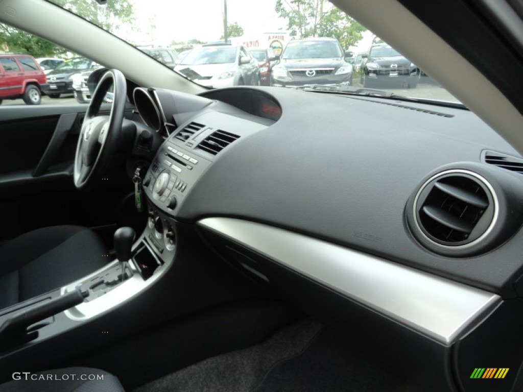 2011 Mazda MAZDA3 i Touring 4 Door Black Dashboard Photo #52673281