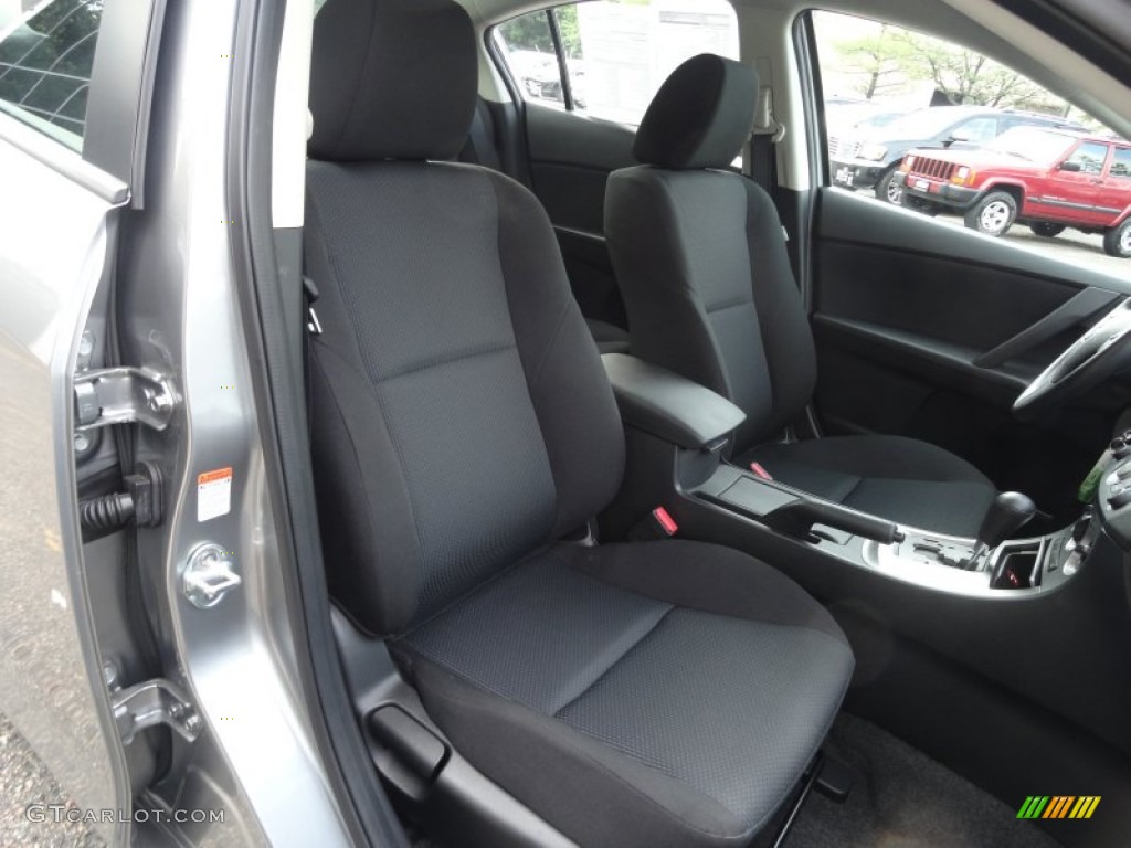 Black Interior 2011 Mazda MAZDA3 i Touring 4 Door Photo #52673293