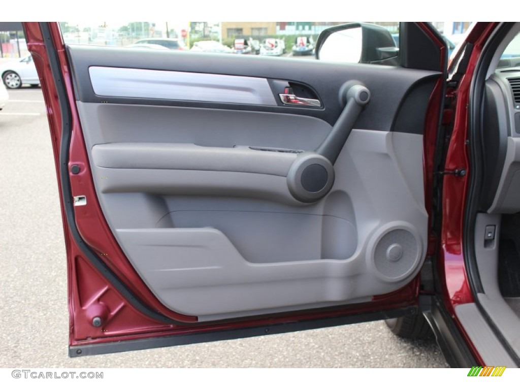 2010 Honda CR-V EX AWD Gray Door Panel Photo #52673308