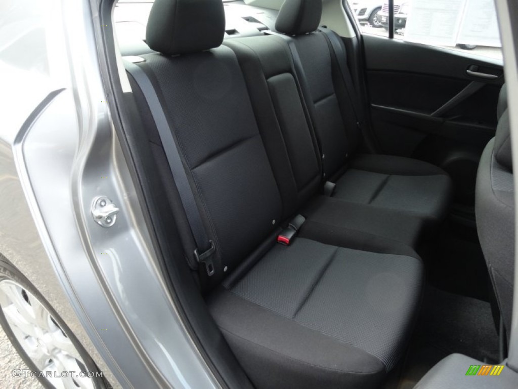 Black Interior 2011 Mazda MAZDA3 i Touring 4 Door Photo #52673317