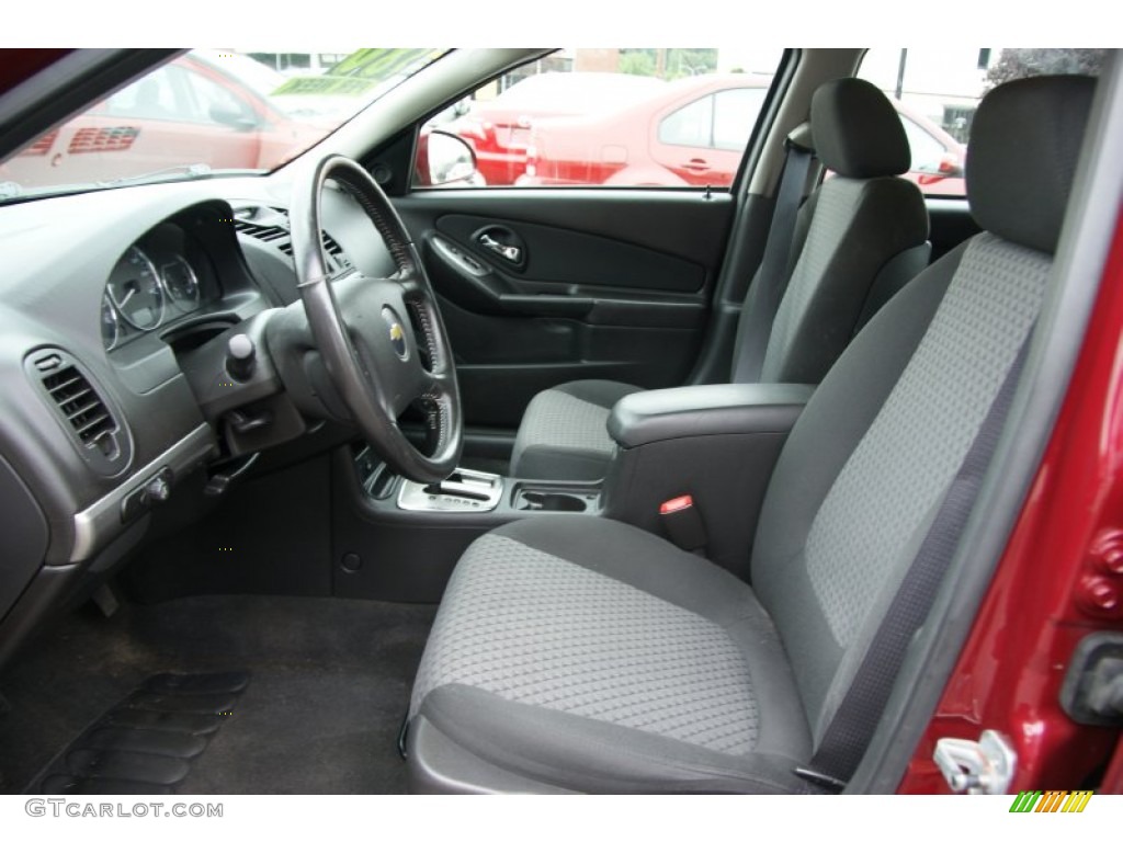 Ebony Black Interior 2006 Chevrolet Malibu Maxx LT Wagon Photo #52673455