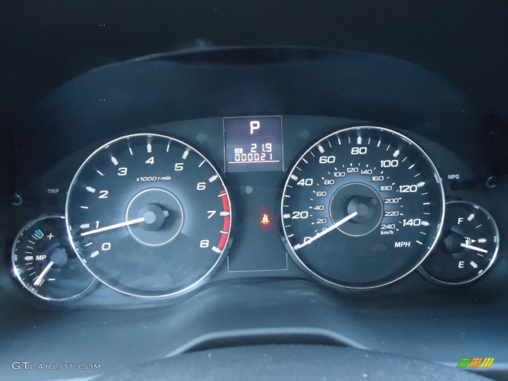 2011 Subaru Legacy 2.5i Limited Gauges Photo #52673986
