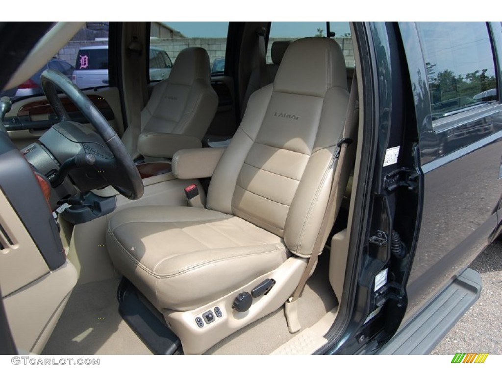 Tan Interior 2006 Ford F350 Super Duty Lariat Crew Cab Dually Photo #52674211