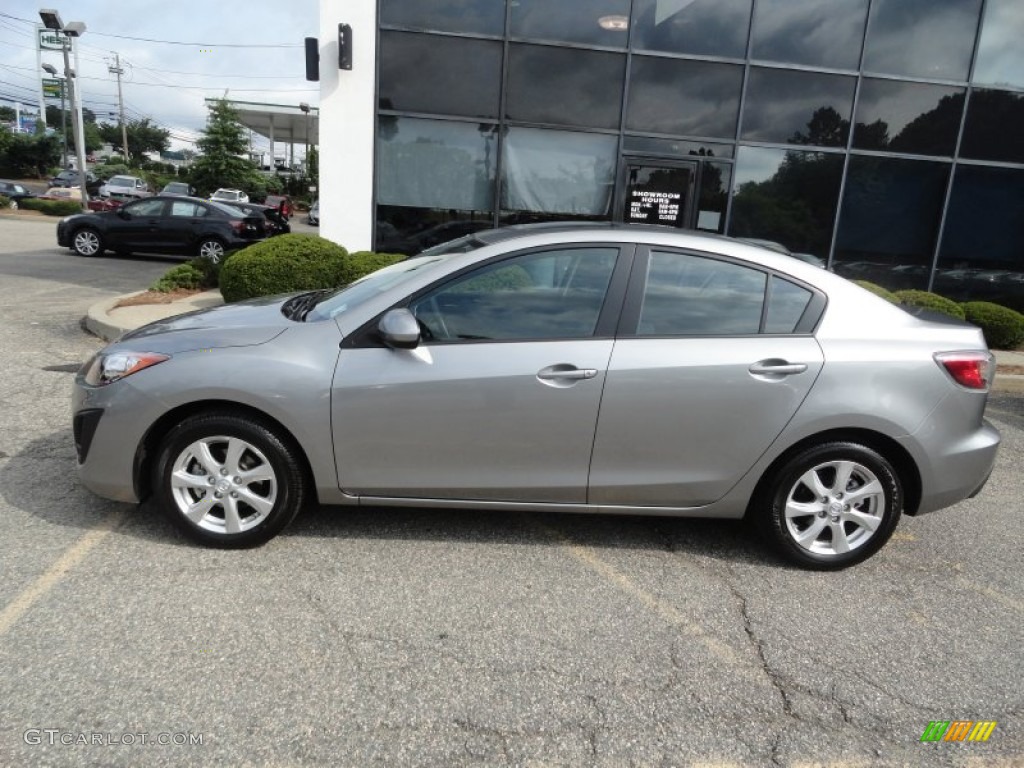 Liquid Silver Metallic 2011 Mazda MAZDA3 i Touring 4 Door Exterior Photo #52674733