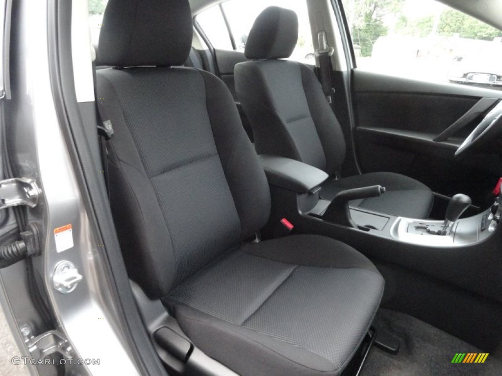 Black Interior 2011 Mazda MAZDA3 i Touring 4 Door Photo #52674769