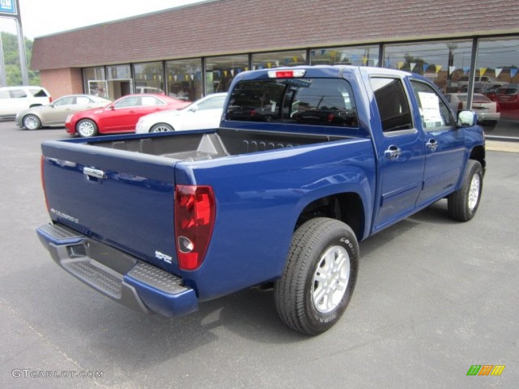 Deep Navy 2011 Chevrolet Colorado LT Crew Cab 4x4 Exterior Photo #52675315