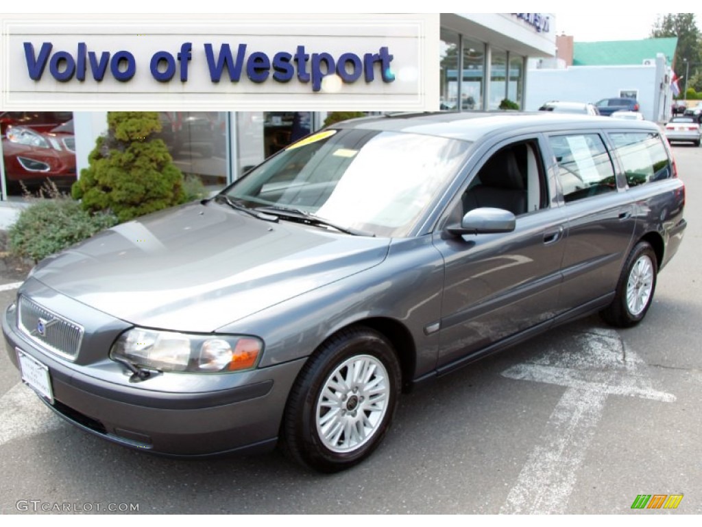 2004 V70 2.4 - Titanium Gray Metallic / Graphite photo #1