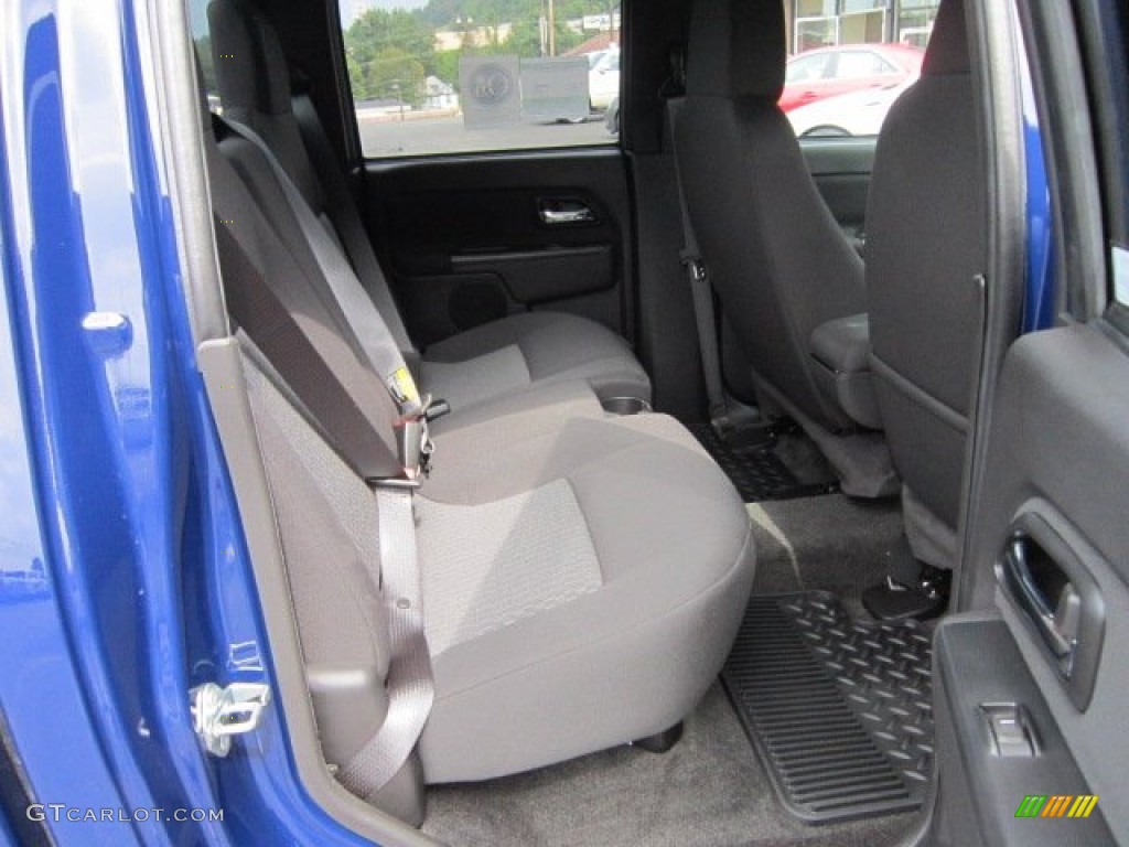 Ebony Interior 2011 Chevrolet Colorado LT Crew Cab 4x4 Photo #52675390