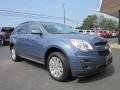 2011 Twilight Blue Metallic Chevrolet Equinox LT AWD  photo #1