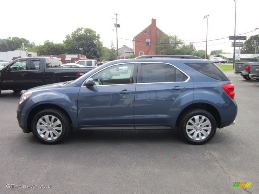 Twilight Blue Metallic 2011 Chevrolet Equinox LT AWD Exterior Photo #52675462