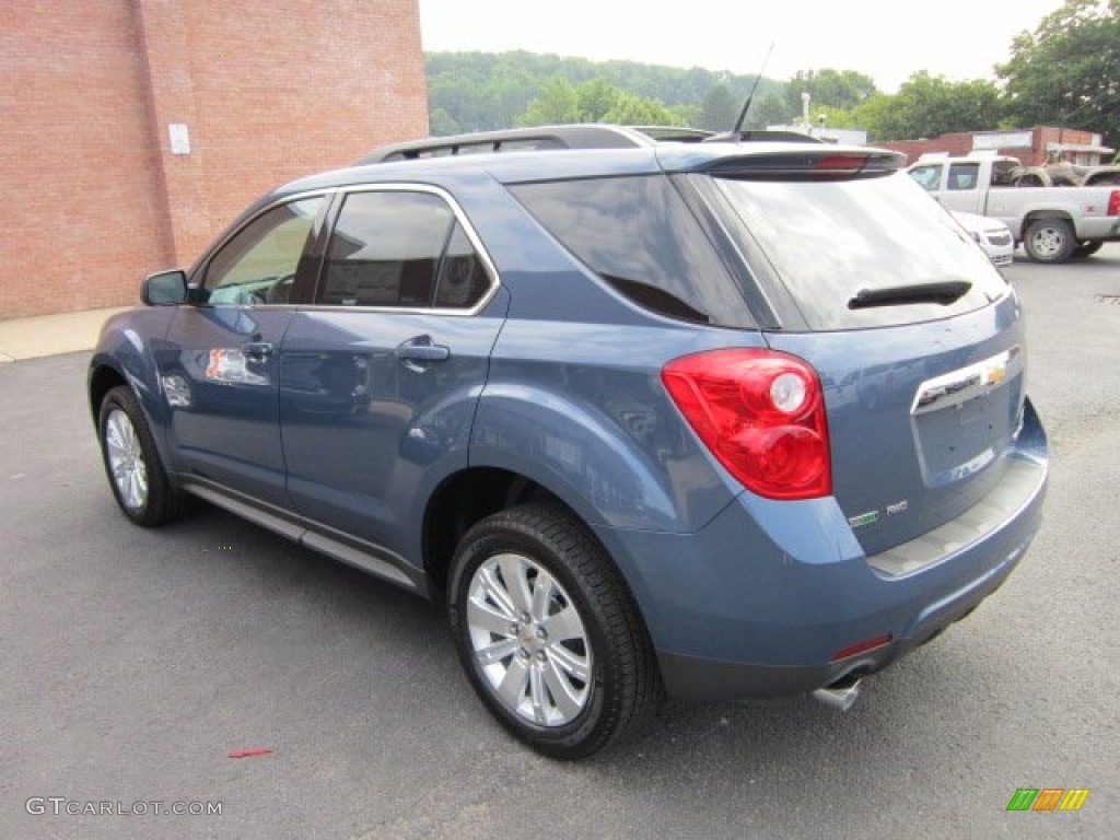 Twilight Blue Metallic 2011 Chevrolet Equinox LT AWD Exterior Photo #52675471