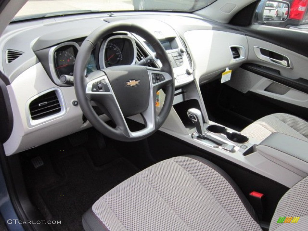 Light Titanium/Jet Black Interior 2011 Chevrolet Equinox LT AWD Photo #52675522