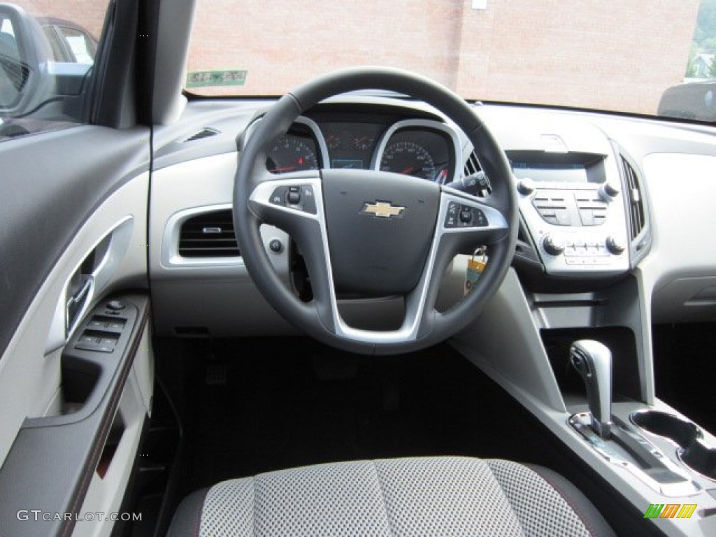 2011 Chevrolet Equinox LT AWD Light Titanium/Jet Black Dashboard Photo #52675546