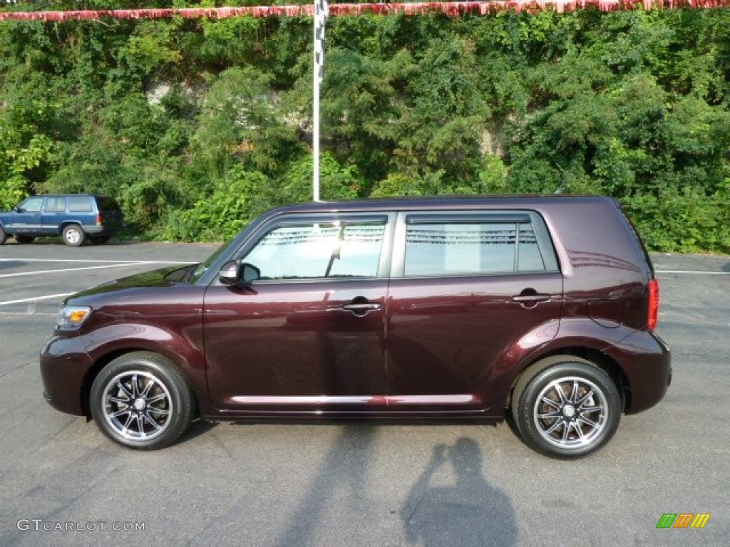 Black Berry Crush Metallic 2009 Scion xB Standard xB Model Exterior Photo #52675900