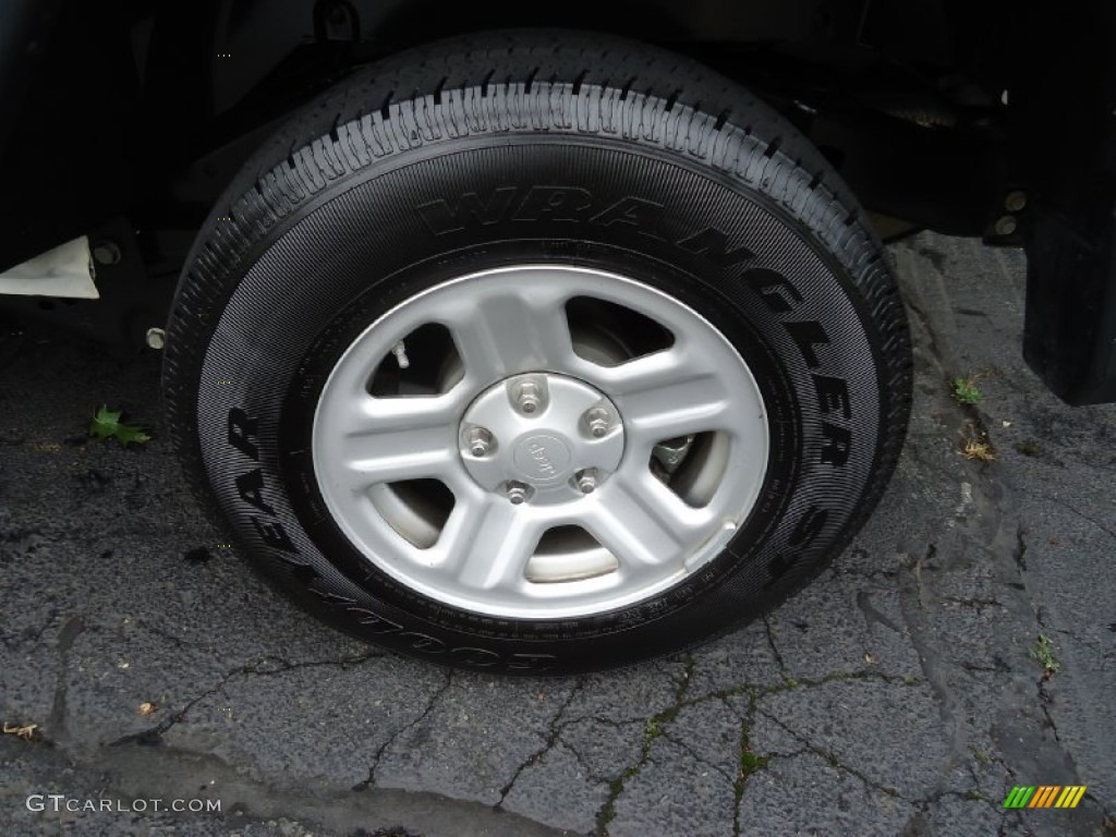 2010 Wrangler Sport 4x4 - Stone White / Dark Slate Gray/Medium Slate Gray photo #23