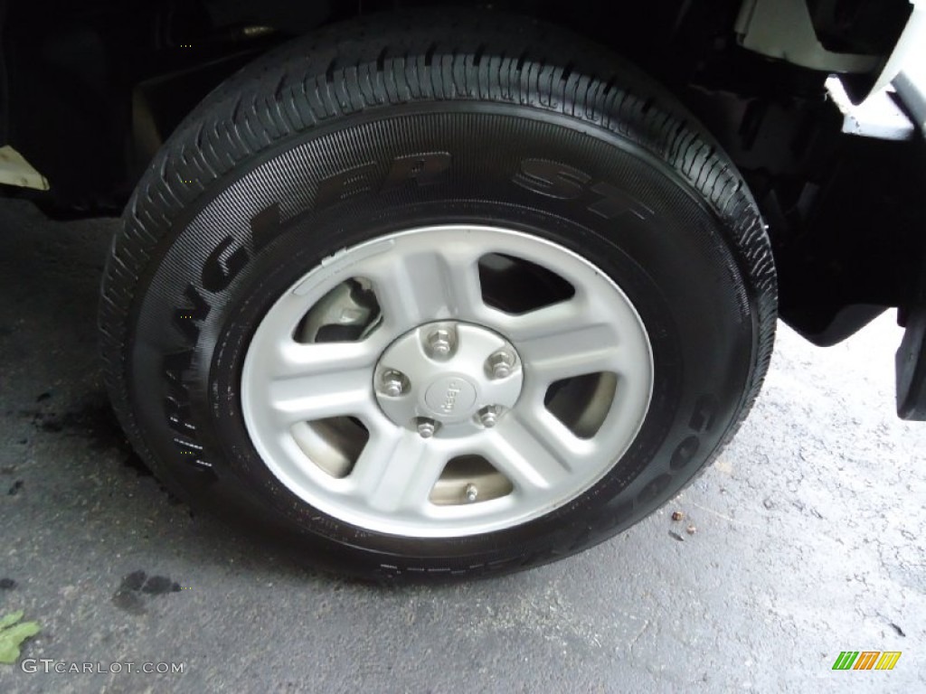 2010 Wrangler Sport 4x4 - Stone White / Dark Slate Gray/Medium Slate Gray photo #25