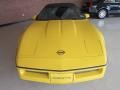 1986 Yellow Chevrolet Corvette Convertible  photo #2