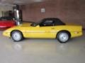 1986 Yellow Chevrolet Corvette Convertible  photo #4