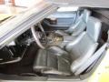 Black Interior Photo for 1986 Chevrolet Corvette #52676200