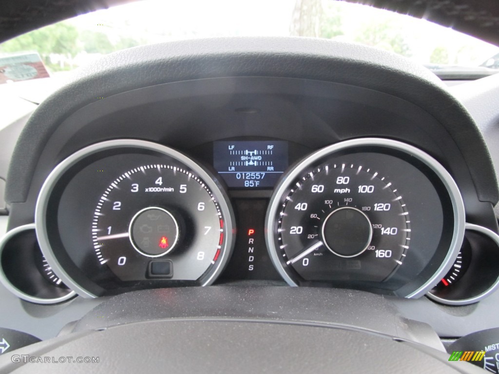2010 Acura ZDX AWD Technology Gauges Photo #52677547