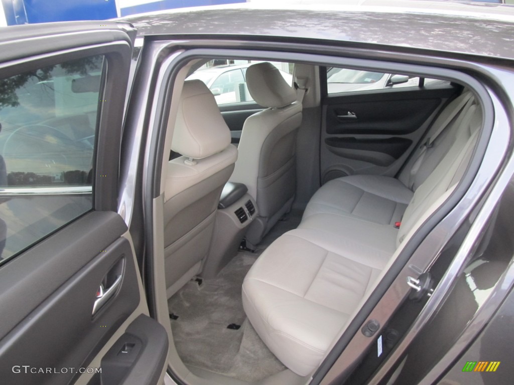 Taupe Interior 2010 Acura ZDX AWD Technology Photo #52677568