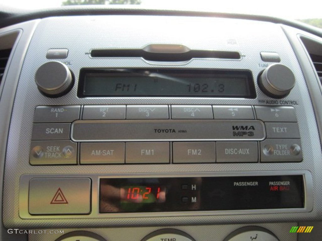 2010 Toyota Tacoma V6 SR5 TRD Sport Double Cab 4x4 Controls Photo #52677583