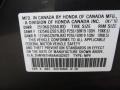 NH736MX: Grigio Metallic 2010 Acura ZDX AWD Technology Color Code