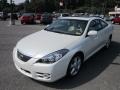 2008 Blizzard White Pearl Toyota Solara SLE V6 Coupe  photo #3