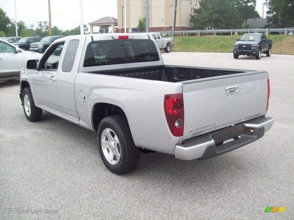 Sheer Silver Metallic 2012 Chevrolet Colorado LT Extended Cab Exterior Photo #52677805