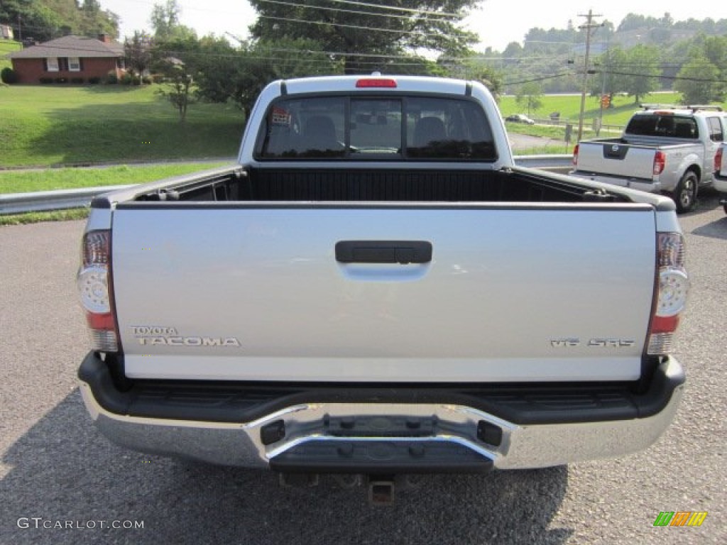 2009 Tacoma V6 SR5 Access Cab 4x4 - Silver Streak Mica / Graphite Gray photo #6