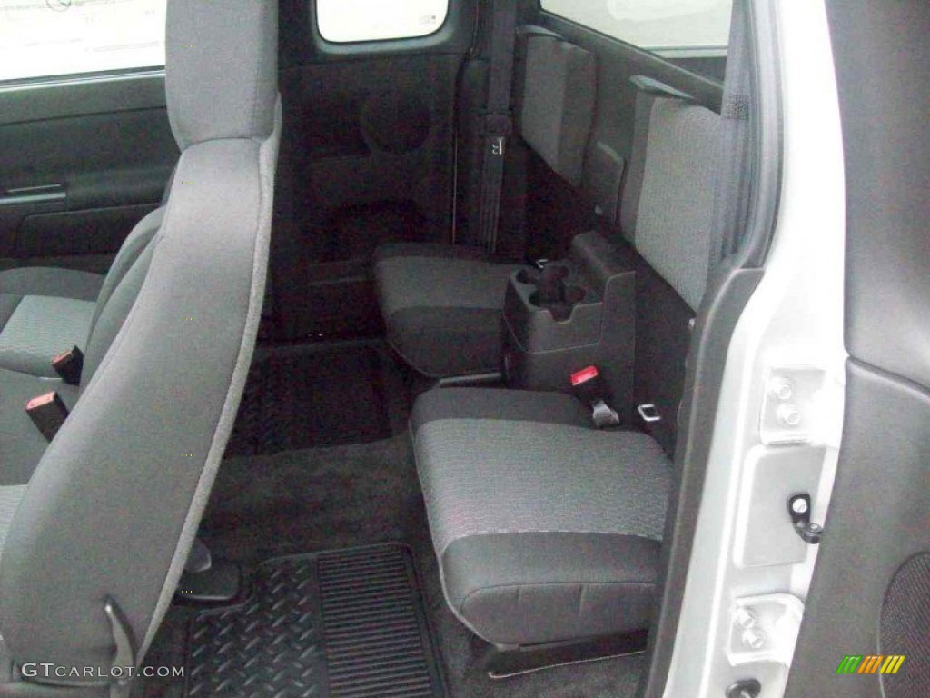 Ebony Interior 2012 Chevrolet Colorado LT Extended Cab Photo #52677925