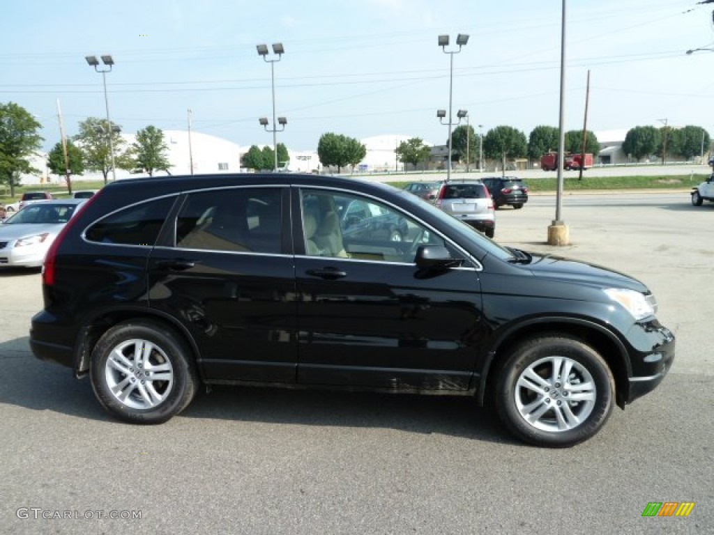 Crystal Black Pearl 2011 Honda CR-V EX-L 4WD Exterior Photo #52678135