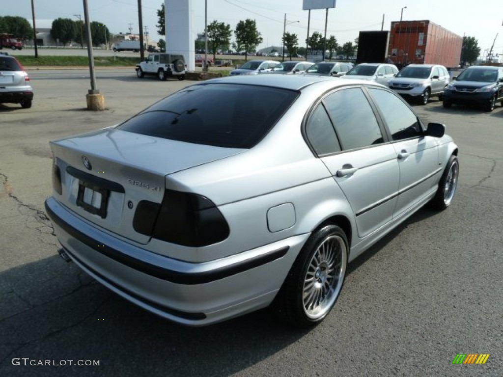 2001 3 Series 325xi Sedan - Titanium Silver Metallic / Black photo #5