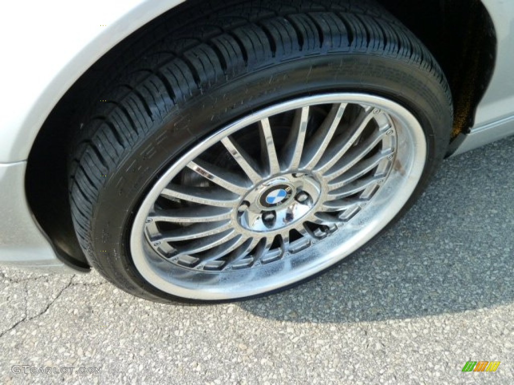 2001 3 Series 325xi Sedan - Titanium Silver Metallic / Black photo #9