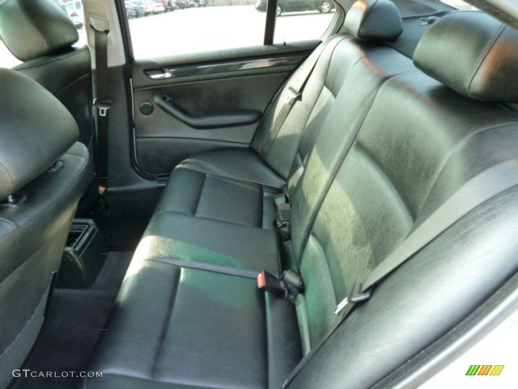 2001 3 Series 325xi Sedan - Titanium Silver Metallic / Black photo #11