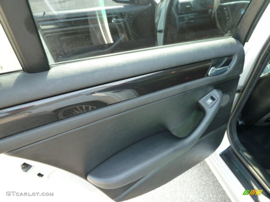 2001 3 Series 325xi Sedan - Titanium Silver Metallic / Black photo #13