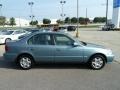 Iced Teal Pearl 1999 Honda Civic EX Sedan Exterior