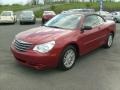 2008 Inferno Red Crystal Pearl Chrysler Sebring LX Convertible  photo #3