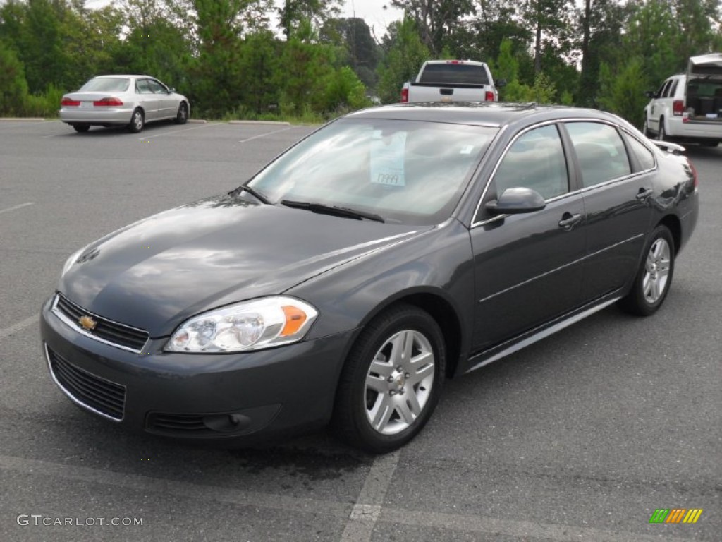 Cyber Gray Metallic Chevrolet Impala