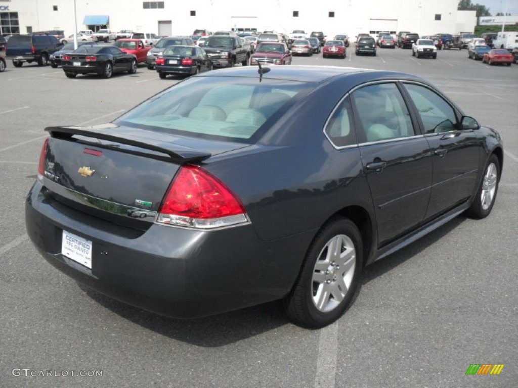 2010 Impala LT - Cyber Gray Metallic / Gray photo #4