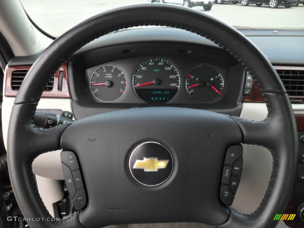 2010 Impala LT - Cyber Gray Metallic / Gray photo #11