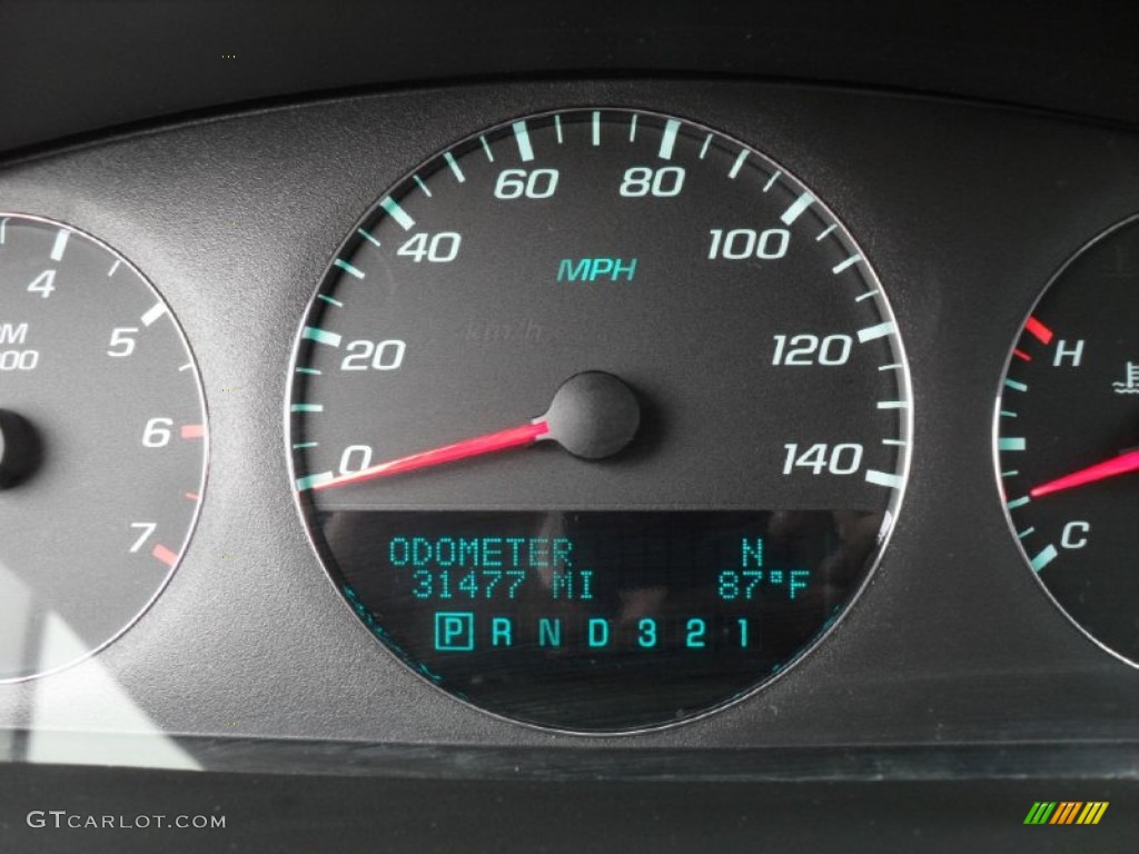 2010 Impala LT - Cyber Gray Metallic / Gray photo #12