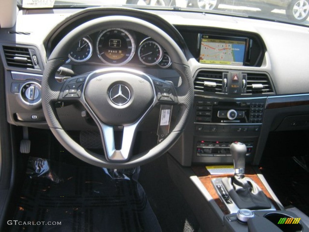 2012 Mercedes-Benz E 350 Cabriolet Black Dashboard Photo #52679988