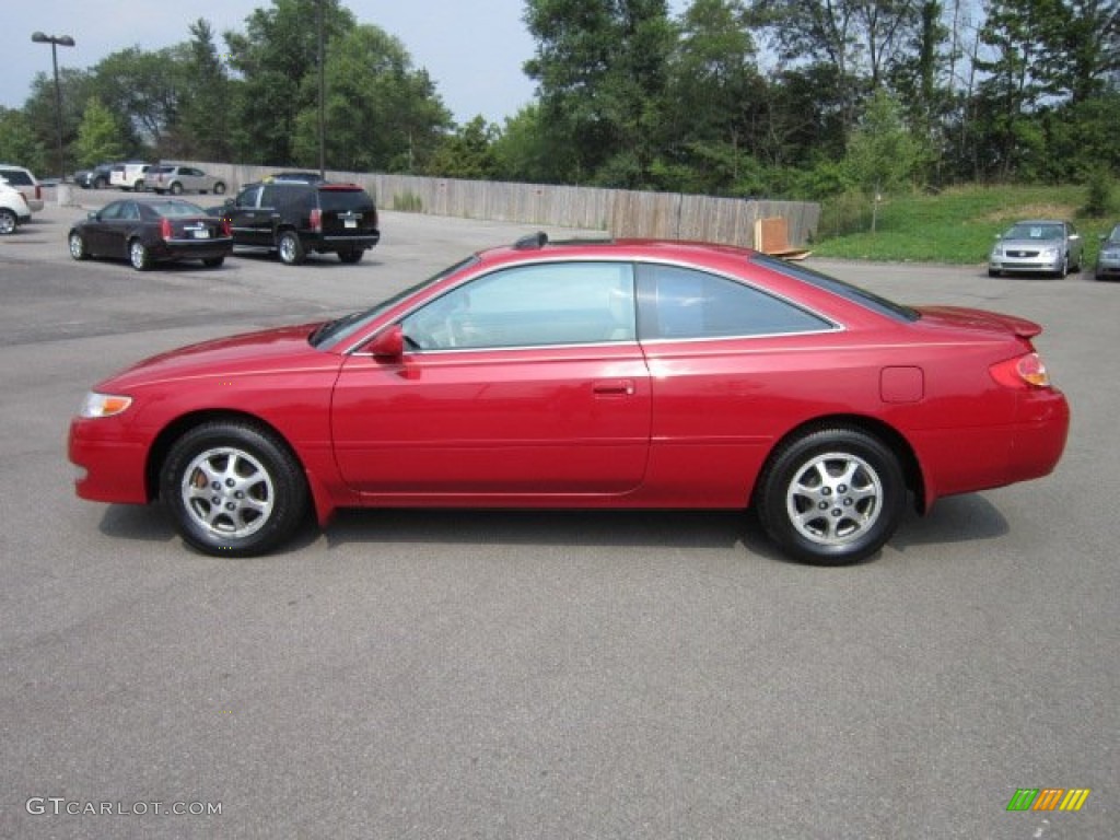 Red Flame Metallic 2003 Toyota Solara SE Coupe Exterior Photo #52680084