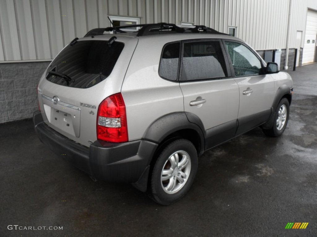 Sahara Silver 2006 Hyundai Tucson GLS V6 4x4 Exterior Photo #52680108