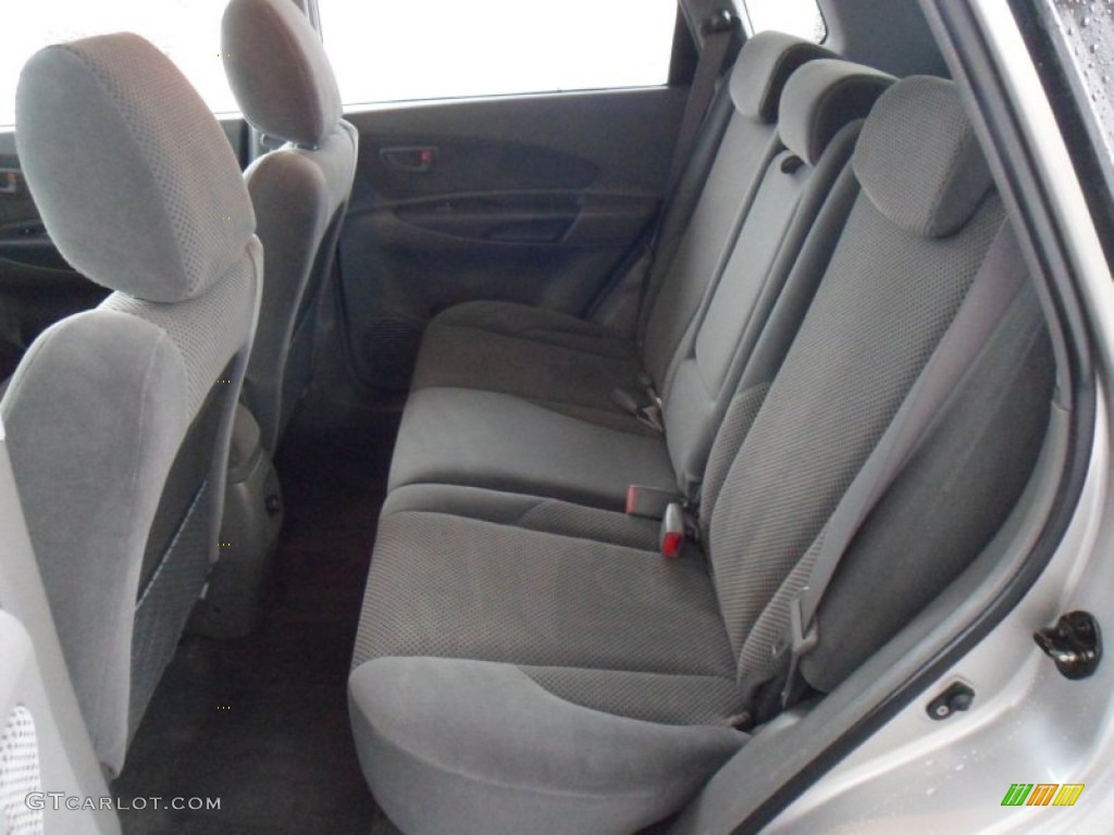 Gray Interior 2006 Hyundai Tucson GLS V6 4x4 Photo #52680192
