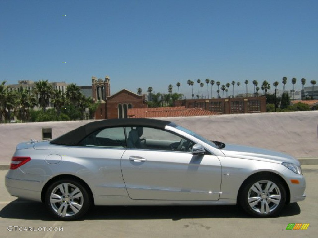 Iridium Silver Metallic 2012 Mercedes-Benz E 350 Cabriolet Exterior Photo #52680198