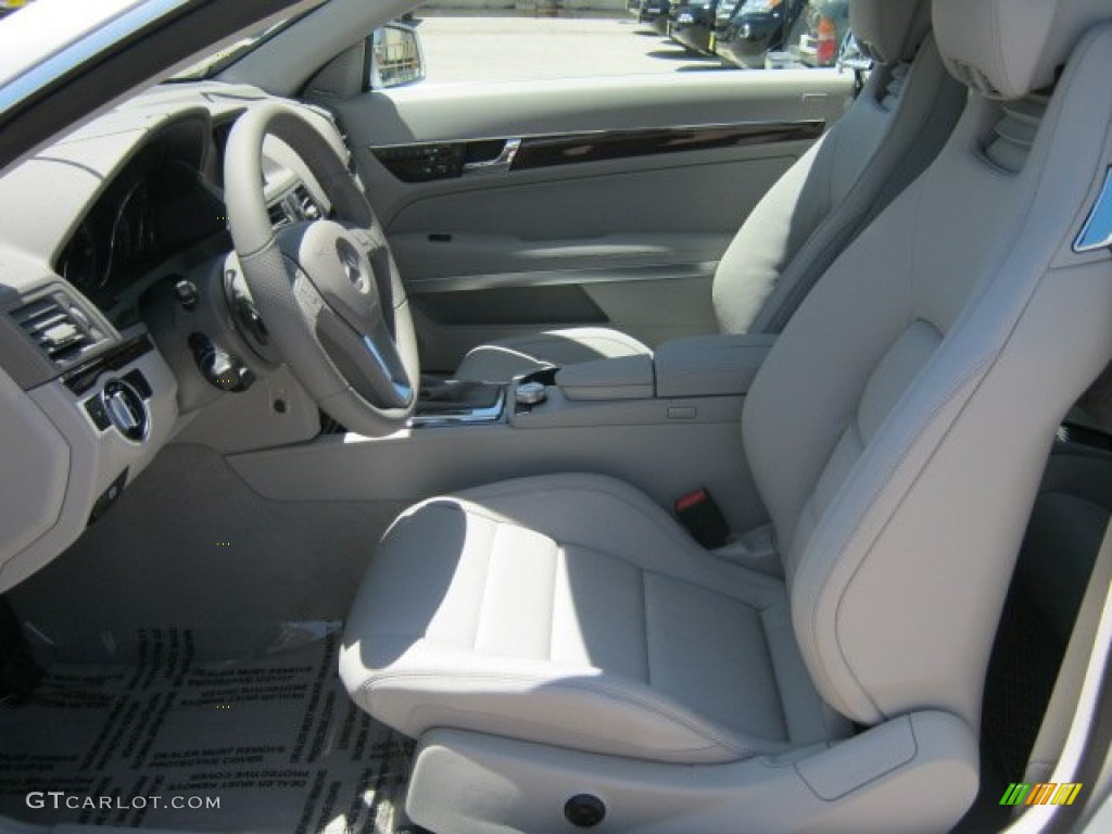 Ash/Dark Grey Interior 2012 Mercedes-Benz E 350 Cabriolet Photo #52680252