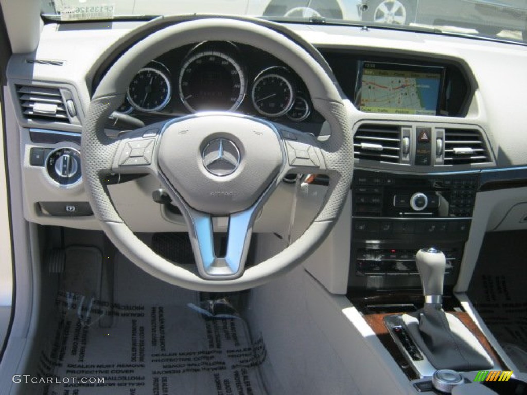 2012 Mercedes-Benz E 350 Cabriolet Ash/Dark Grey Dashboard Photo #52680279